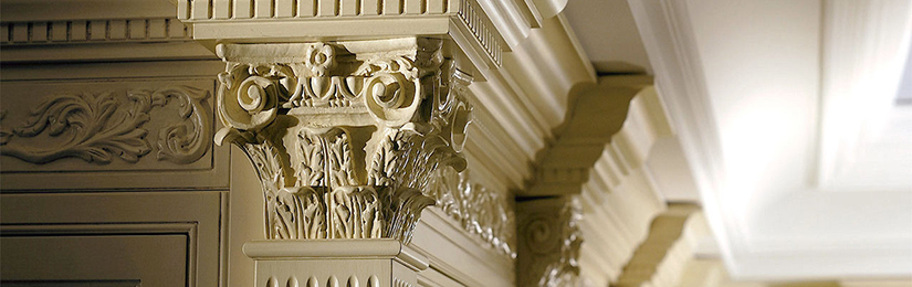Гипсовые пилястры в интерьере Гипсовые пилястры в интерьере