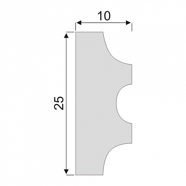 Молдинг М140