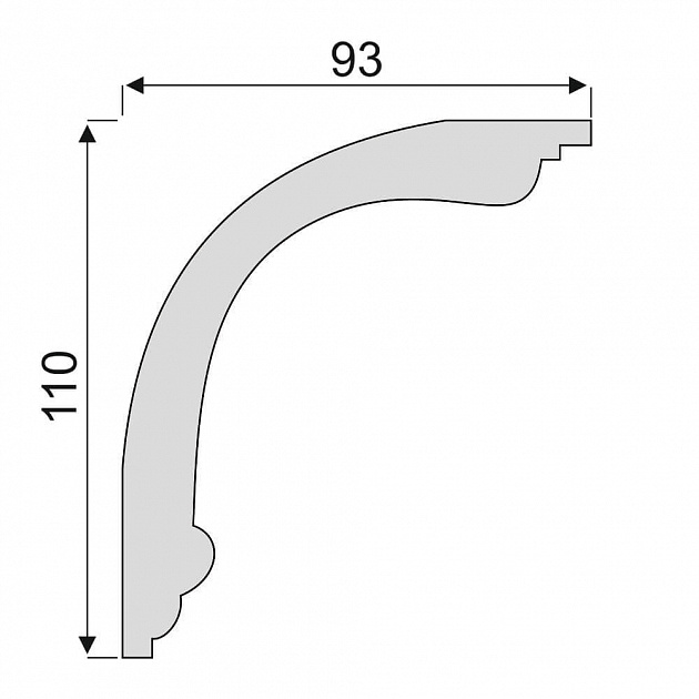 Карниз К52