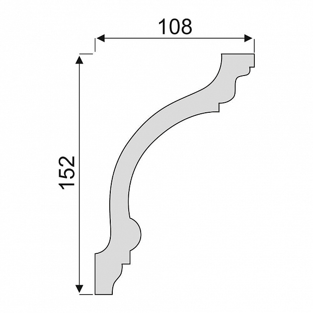 Карниз К104