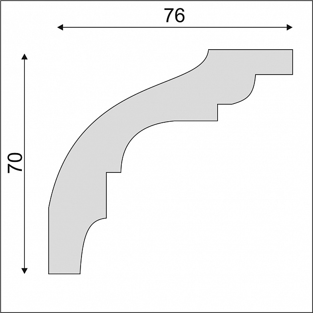 Карниз К170