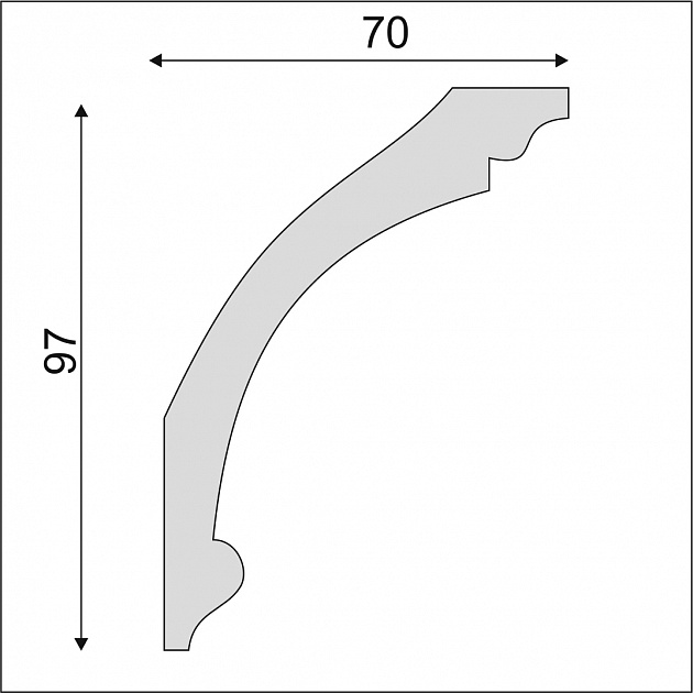 Карниз К192