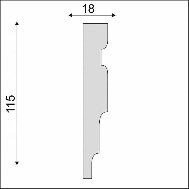 Молдинг М168