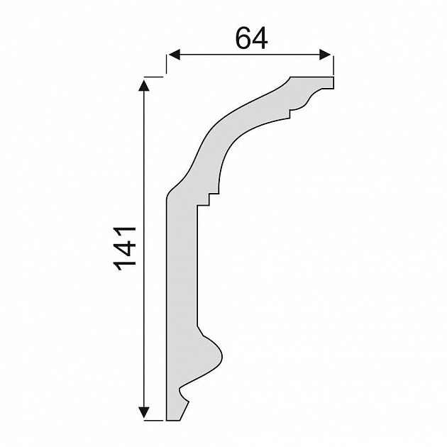 Карниз К83