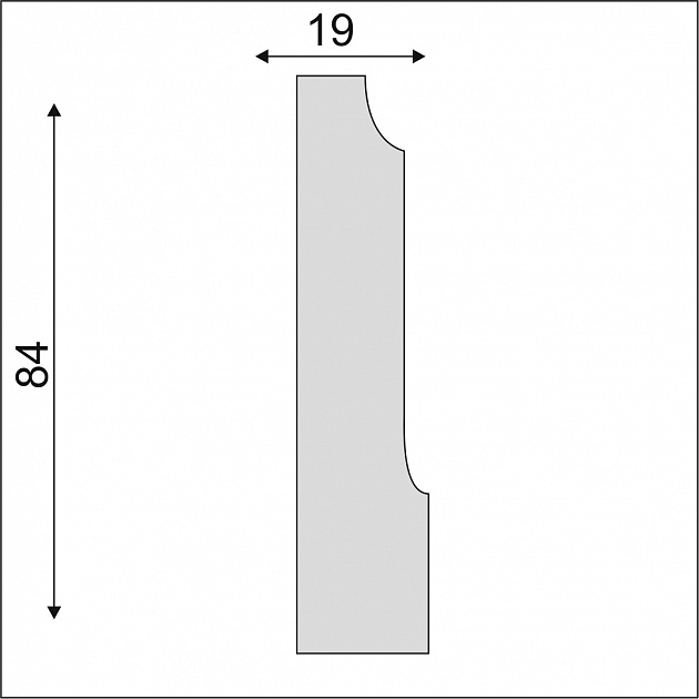 Плинтус ПС14