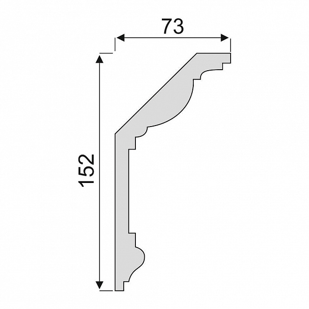 Карниз К12