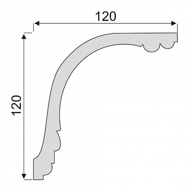 Карниз К13