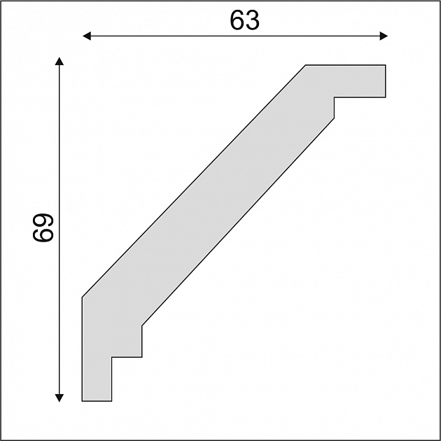 Карниз К157