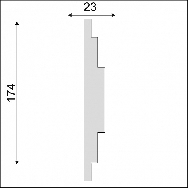 Молдинг М197