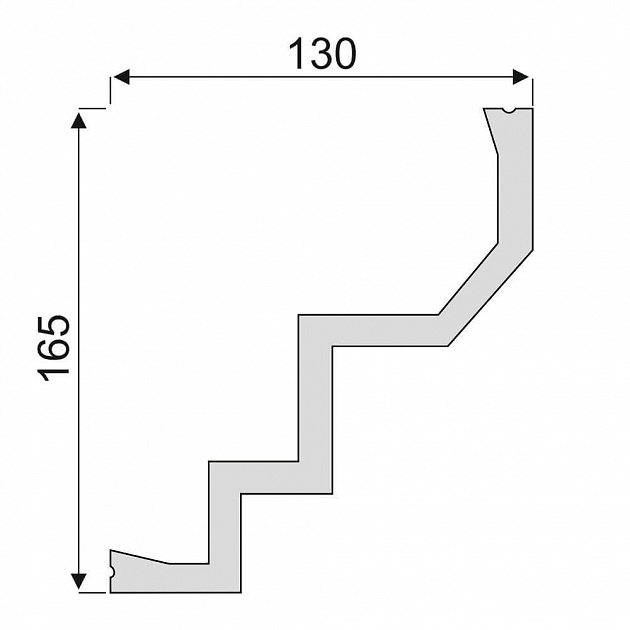 Карниз К73