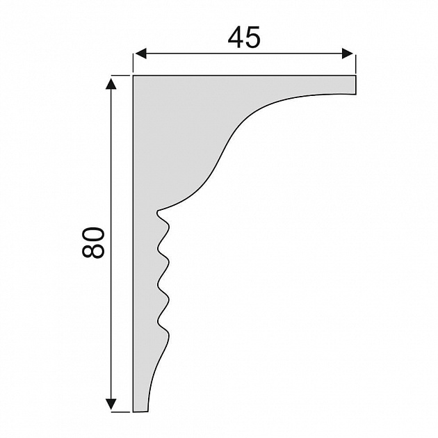 Карниз К53