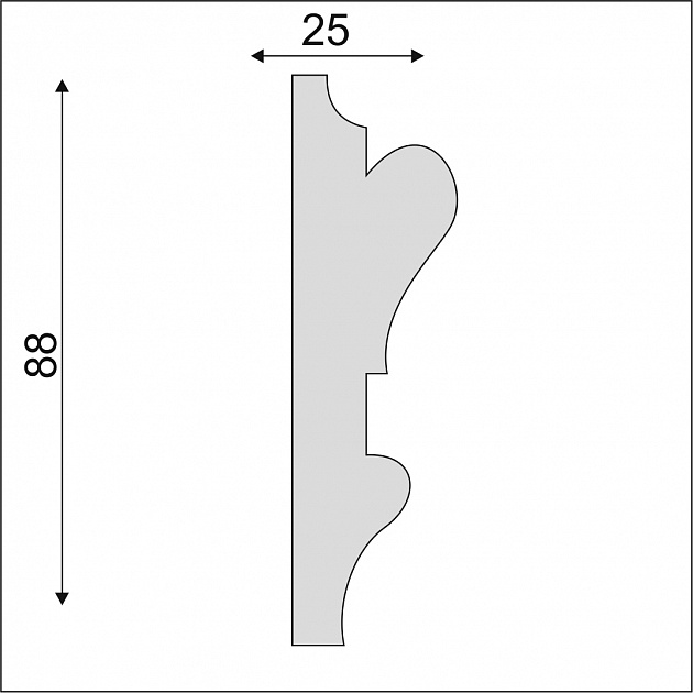 Молдинг М187