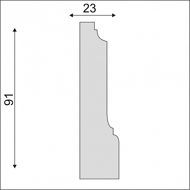 Плинтус ПС15
