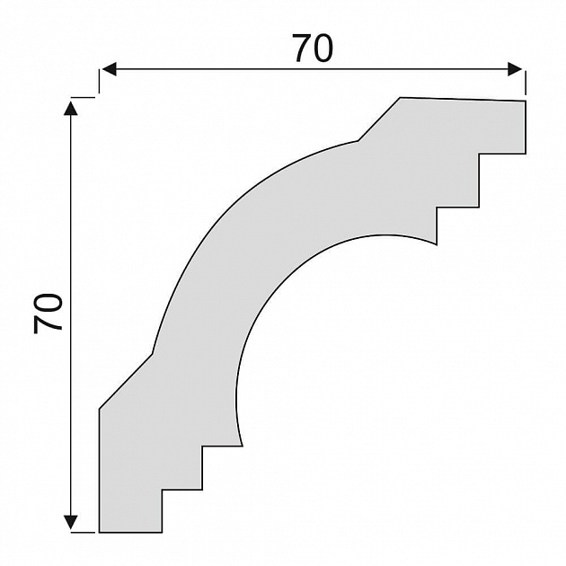 Карниз К131