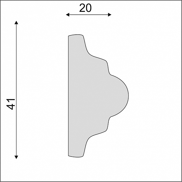 Молдинг М180