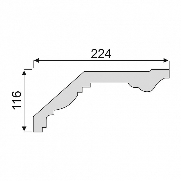 Карниз К138