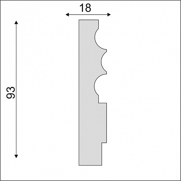 Молдинг М185