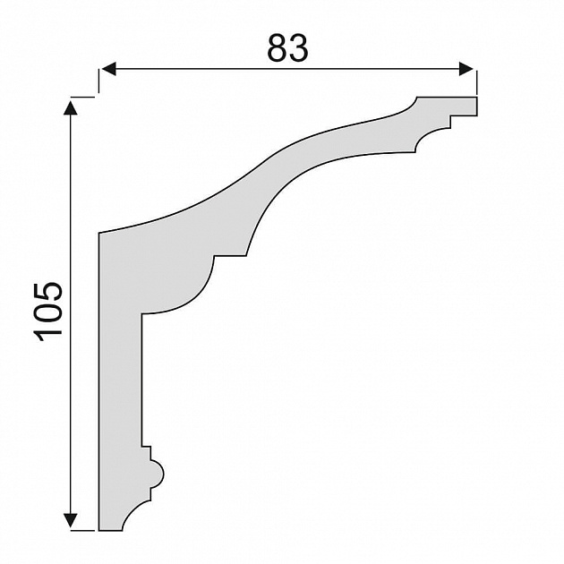 Карниз К39