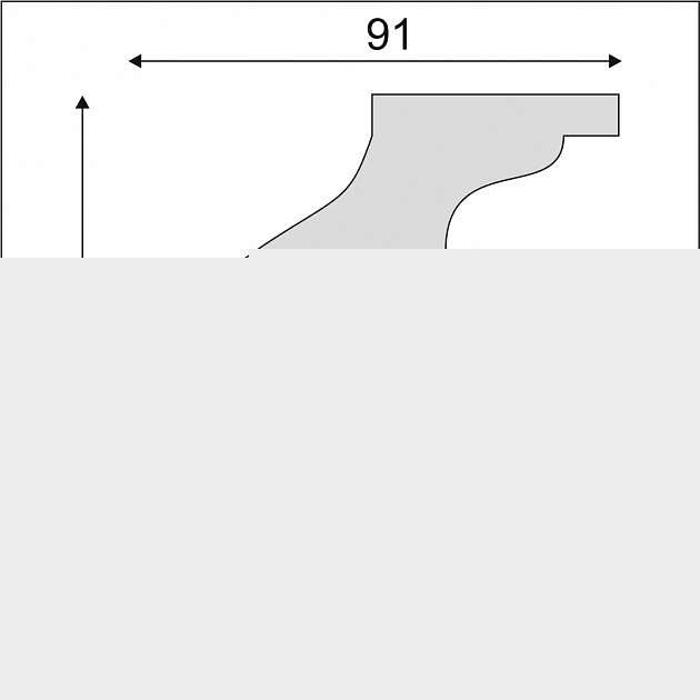 Карниз К168