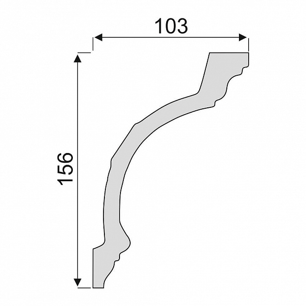 Карниз К85