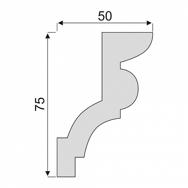 Карниз К127