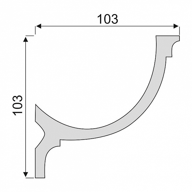 Карниз К76