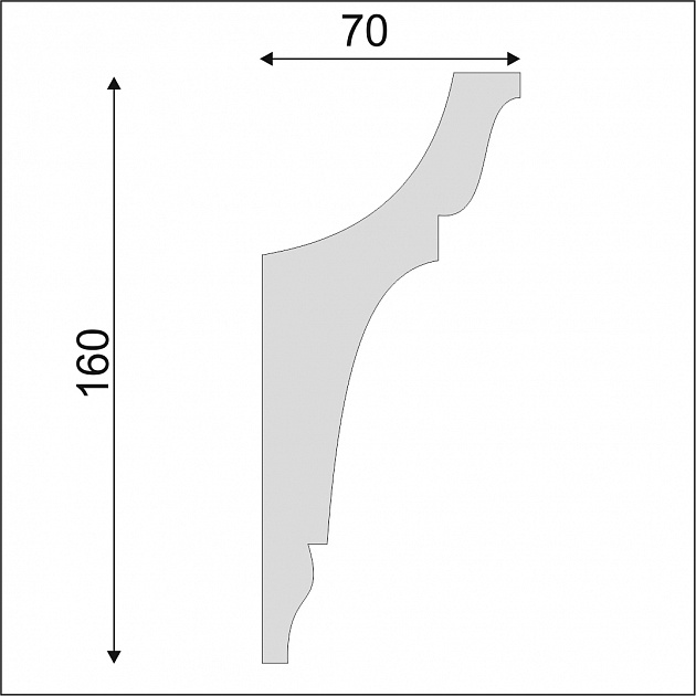 Карниз К186