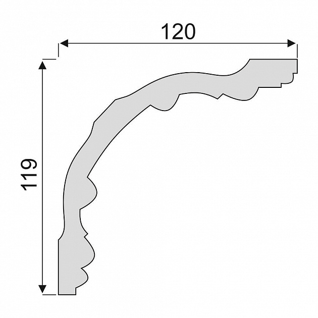 Карниз К111