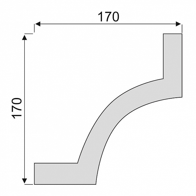 Карниз К123