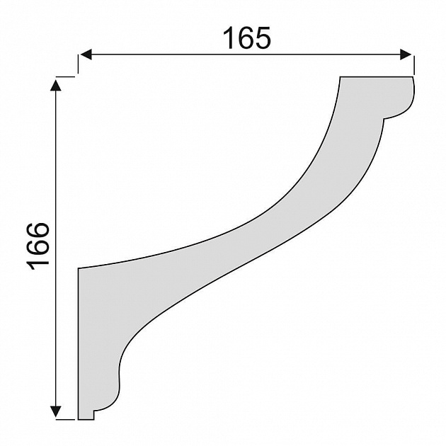 Карниз К120