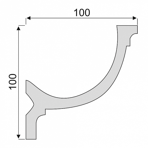 Карниз К122