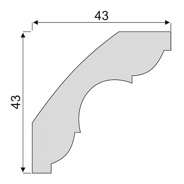 Карниз К136