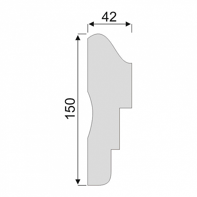 Молдинг М101