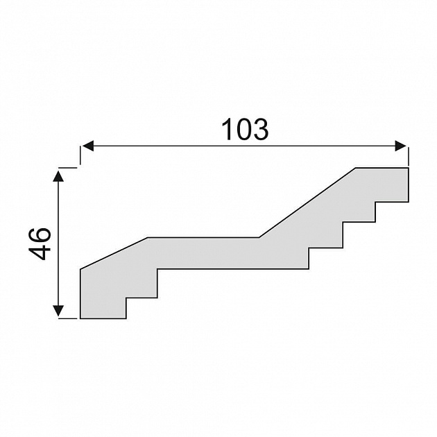 Карниз К133