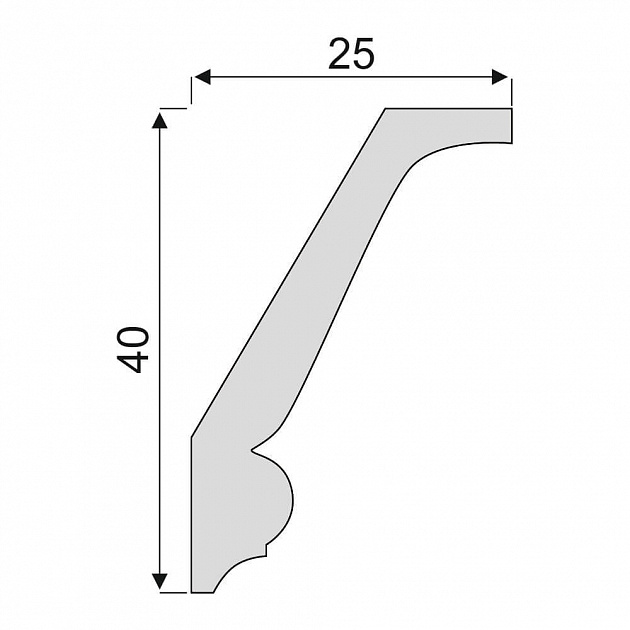 Карниз К144