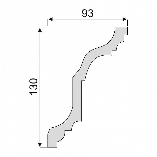 Карниз К121