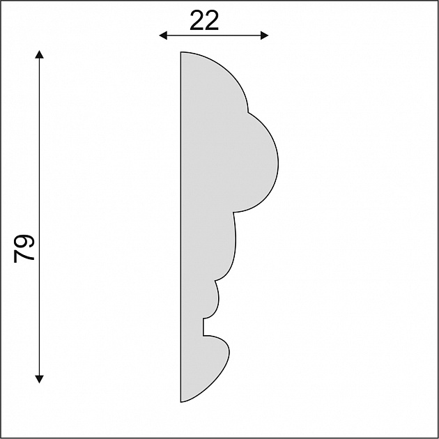 Молдинг М172