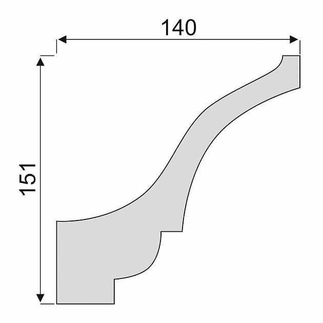 Карниз К119