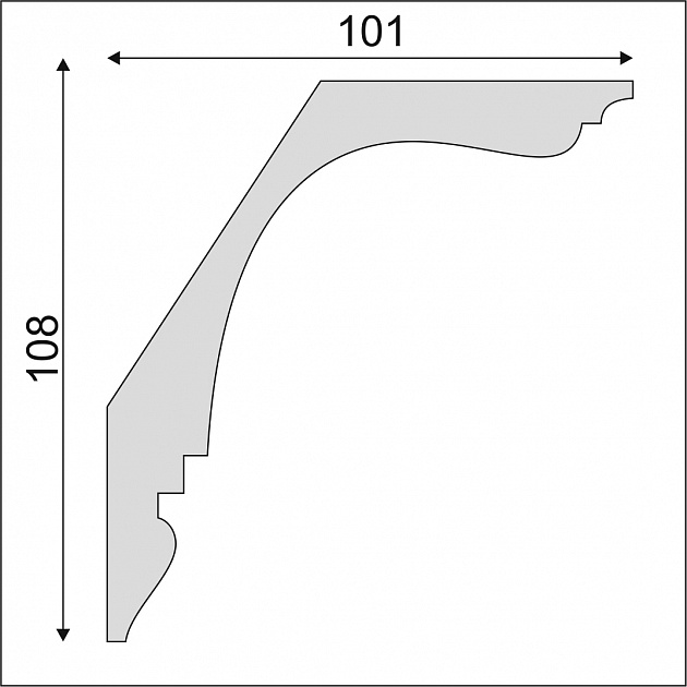 Карниз К179