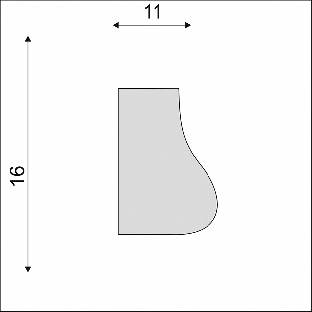 Молдинг М163