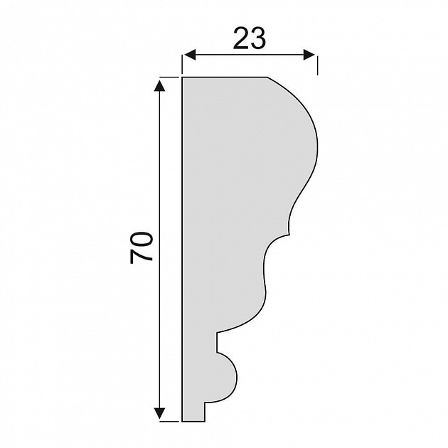 Молдинг М21