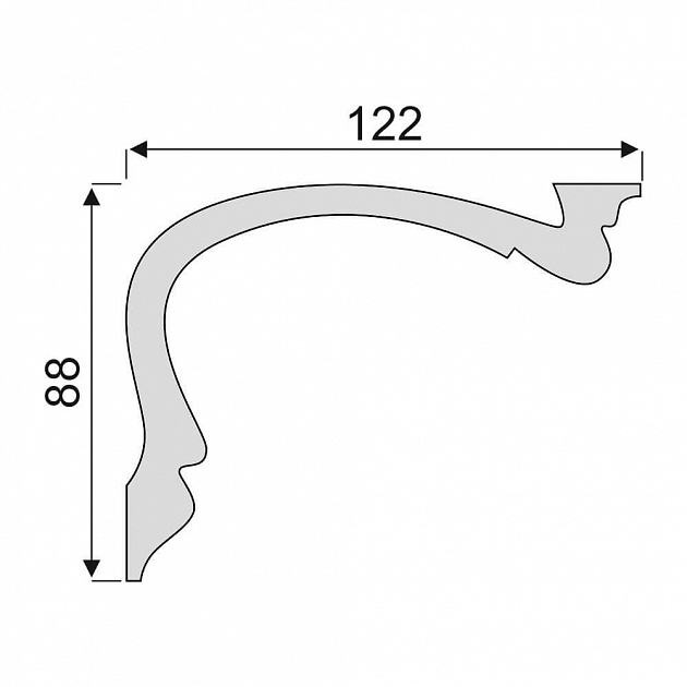 Карниз К81