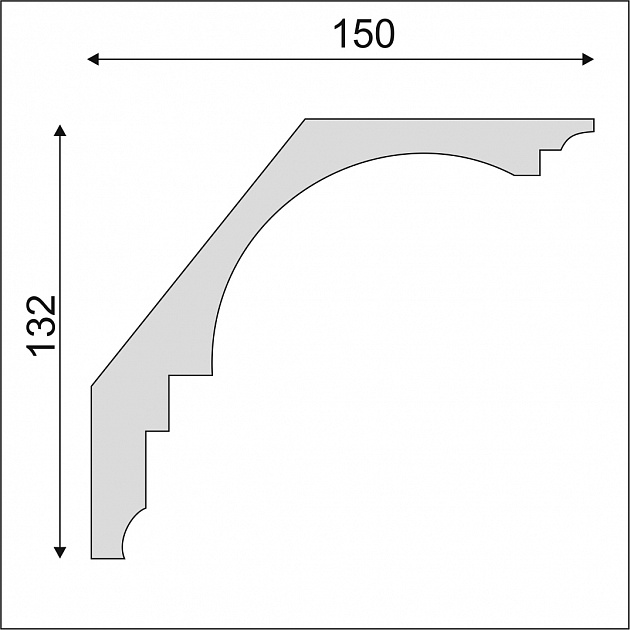 Карниз К197