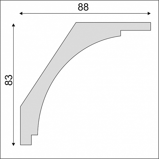 Карниз К187