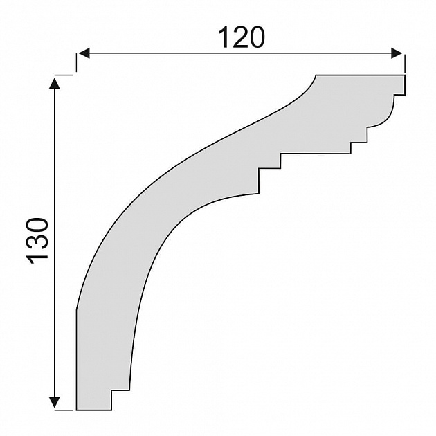 Карниз К60