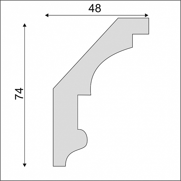 Карниз К174