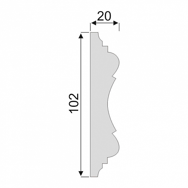 Молдинг М132