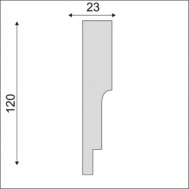 Молдинг М167